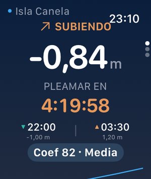 Mareas Pro en el Apple Watch: la marea ahora